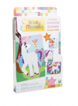 STICKY MOSAICS TROUSSE MOBILE LICORNES (MOSAIQUE)